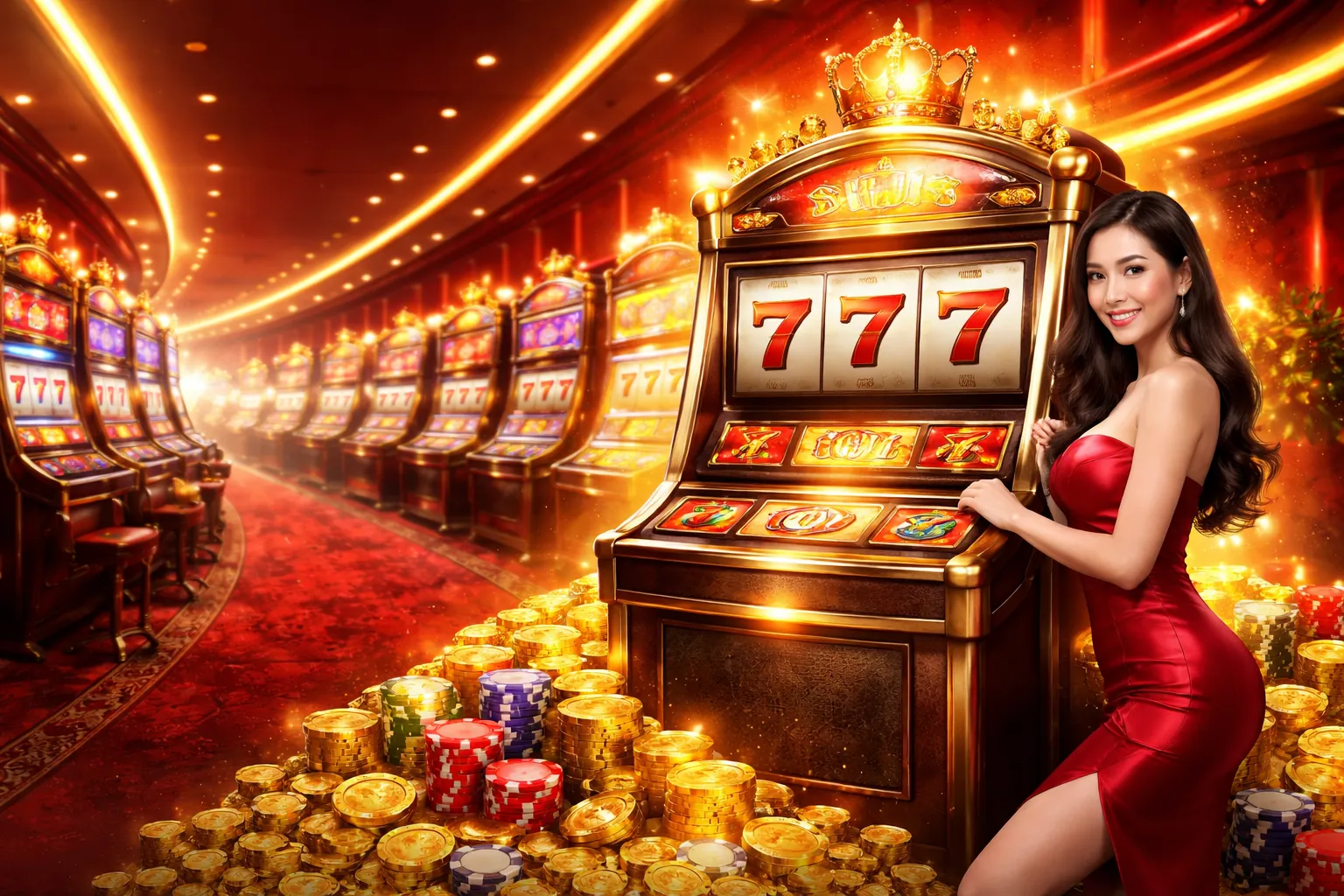 Hình nền máy đánh bạc Nama Slot88